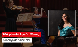 Türk piyanist Arya Su Gülenç, Almanya'da birinci oldu