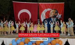 Mimar Sinan İlkokulu’nda görkemli veda