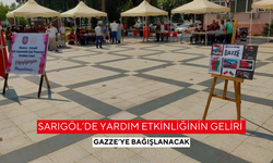Sarıgöl’de yardım etkinliğinin geliri Gazze’ye bağışlanacak