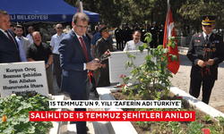 Salihli'de 15 Temmuz şehitleri anıldı