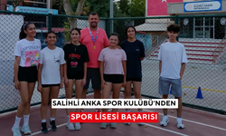 Salihli Anka Spor Kulübü’nden Spor Lisesi başarısı