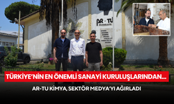 Türkiye’nin en önemli sanayi kuruluşlarından… Ar-Tu Kimya, Sektör Medya’yı ağırladı