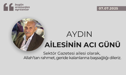 Aydın ailesinin acı günü