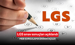 LGS sınav sonuçları açıklandı! MEB sorgulama ekranı açıldı
