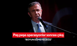 Peş peşe operasyonlar sonrası Mansur Yavaş'tan ilk açıklama! ‘Bu kirli düzen sadece muhalefeti mi hedef alıyor?’