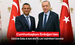 Cumhurbaşkanı Erdoğan'dan Özgür Özel'e 500 bin TL'lik tazminat davası
