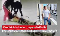 Kendisini darbeden dayısını öldürdü! Güvenlik kamerasına yakalandı: Bakın cesedi kiminle taşımış...
