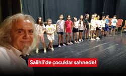 Salihli’de çocuklar sahnede!