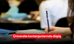 Üniversite kontenjanlarında düşüş