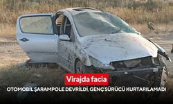 Virajda facia: Otomobil şarampole devrildi, genç sürücü kurtarılamadı