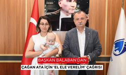 Başkan Balaban'dan Çağan Ata için ‘el ele verelim’ çağrısı