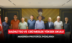 Salihli TSO ve  CBÜ Meslek Yüksek Okulu arasında protokol imzalandı