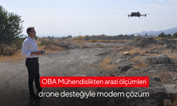 OBA Mühendislikten arazi ölçümleri drone desteğiyle modern çözüm