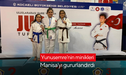Yunusemre'nin minikleri Manisa'yı gururlandırdı