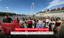 Salihli Fen Bilimleri Okulları öğretmen ve öğrencileri İngiltere’de