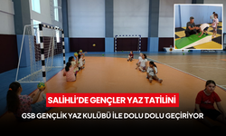 Salihli’de gençler yaz tatilini GSB Gençlik Yaz Kulübü ile dolu dolu geçiriyor