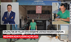 Hasan Coşkun, Madeni Eşya Sanatkârları Esnaf Odasına ‘Adayım’ dedi