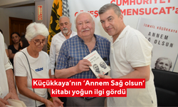 Küçükkaya’nın ‘Annem Sağ olsun’ kitabı yoğun ilgi gördü