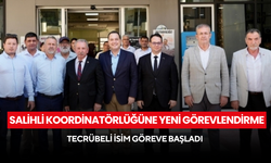 Salihli Koordinatörlüğüne yeni görevlendirme ! Tecrübeli isim göreve başladı