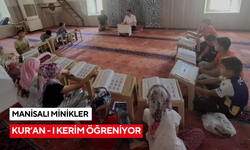 Manisalı minikler Kur’an öğreniyor