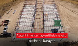Alaşehirli muhtar hayvan ithalatına karşı besihane kuruyor