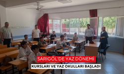 Sarıgöl’de yaz dönemi kursları ve yaz okulları başladı