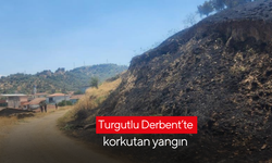 Turgutlu Derbent’te korkutan yangın
