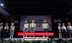 Yunusemreli miniklerden muhteşem gösteri