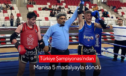 Türkiye Şampiyonası’ndan Manisa 5 madalyayla döndü