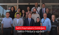 Salihli Kaymakamı Güldoğan, Sektör Medya’yı ağırladı
