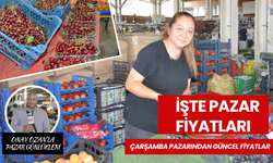 Salihli için Pazardaki Güncel Fiyatlar 9 Temmuz Çarşamba | Vişne ve üzüm tezgahta