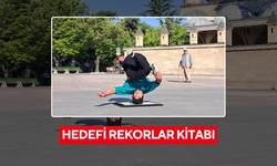 Hedefi, dans performansıyla rekorlar kitabına girmek