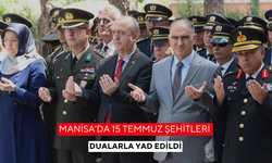 Manisa'da 15 Temmuz şehitleri dualarla yad edildi