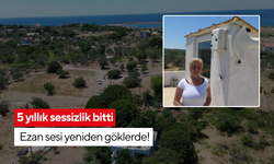 5 yıllık sessizlik sona erdi... Ezan sesi evin çatısından yükseliyor