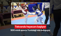 Yunusemre Belediyesi’nden spor şöleni; Türkiye’nin minik tekvandocuları Ortaköy’de yarışacak