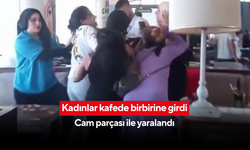 AVM’de kadınlar birbirine girdi! Bir kişi cam parçası ile yaralandı!  Kavga görüntüleri kameraya böyle yansıdı