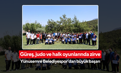 Güreş, judo ve halk oyunlarında zirve... Yunusemre Belediyespor’dan büyük başarı