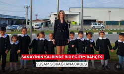 Sanayinin kalbinde bir eğitim bahçesi... Susam Sokağı Anaokulu