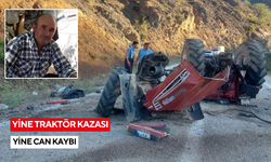 Yine traktör kazası: Altında kalan sürücü öldü