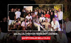 Salihli Ali Minyon Tenis Defi Ligi’nde şampiyonlar belli oldu