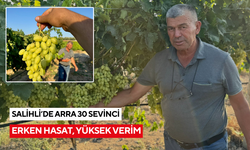 Salihli’de erkenci Arra 30 üzüm çeşidi yüz güldürdü