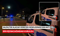 Salihli’de alacak verecek meselesinde kan aktı
