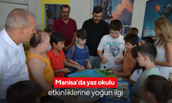 Manisa’da yaz okulu etkinliklerine yoğun ilgi