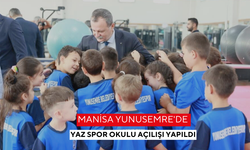 Manisa Yunusemre'de yaz spor okulu açılışı yapıldı