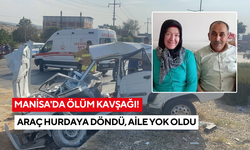 Manisa'da ölüm kavşağı! Güvenlik kamerası her şeyi kaydetti