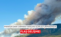 Manisa'da ormanı küle çeviren kıvılcım! Soma yangınında flaş gelişme