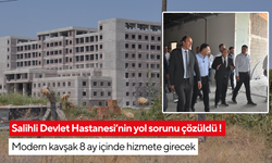 Salihli Devlet Hastanesi’nin yol sorunu çözüldü ! Modern kavşak 8 ay içinde hizmete girecek