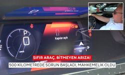 Sıfır araç, bitmeyen arıza ! 500 kilometrede sorun başladı, mahkemelik oldu