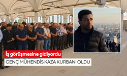 İş görüşmesine gidiyordu: Genç mühendis kaza kurbanı oldu