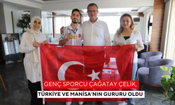Genç sporcu Çağatay Çelik, Türkiye ve Manisa’nın gururu oldu